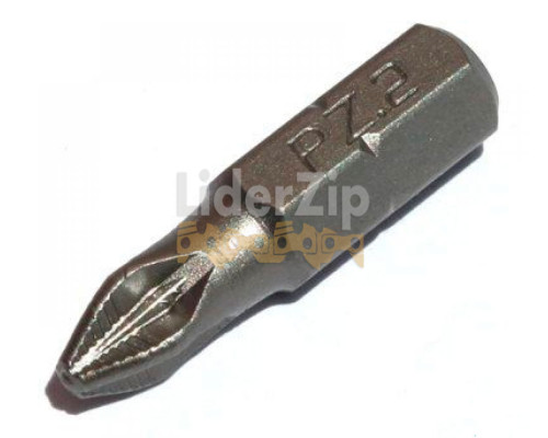 Біта для саморізів PZ2 * 25 мм ZHWEI PZ-225 (1 уп. 10 шт.)