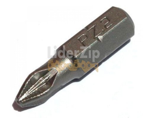 Біта для саморізів PZ2 * 25 мм WhirlPower PZ-225 (1 уп. 10 шт.)