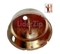 Алмазна коронка по плитці за допомогою ключового (пір’яна) ZHWEI 105 мм