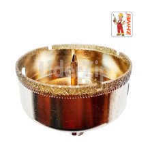Алмазна коронка по плитці за допомогою ключового (пір’яна) ZHWEI 70 мм